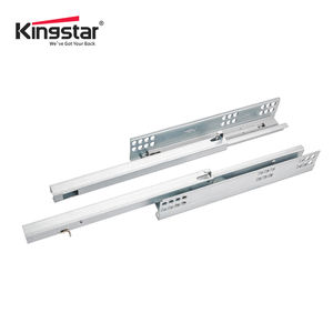 Glissière de fermeture souple dissimulée à Extension unique, glissières de <span class=keywords><strong>tiroir</strong></span> <span class=keywords><strong>sous</strong></span>-monté robustes - Product Image 2