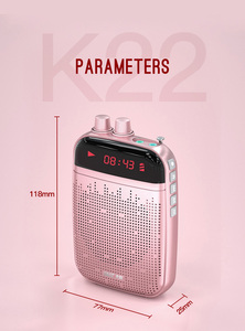 Sast nhà máy trực tiếp bán siêu nhẹ thiết kế mỏng khuếch đại chuyên nghiệp có thể sạc lại cho 5W loa cho - Product Image 3