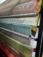 Polyester viscose jacquard tissu phénix fleur tissu deux tons style pour les femmes robe 10 couleurs en stock