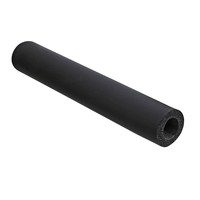 Tube en mousse de caoutchouc NBR 10 mm ID X 20 mm OD à cellules fermées, résistant à l'huile, manchon d'étanchéité pour la protection des câbles et des tuyaux