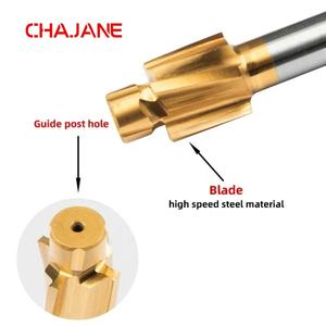 HSS ad alta velocità in acciaio controborte frantoio punto M3-M20 Slot per Router trapano strumento di scanalatura pilota svasatore fresa per metallo - Product Image 2