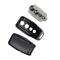 Télécommande universelle LED de remplacement, clonage 433,92 MHz, métal, pour garage/porte, apprentissage/code fixe, duplicateur 50-100m