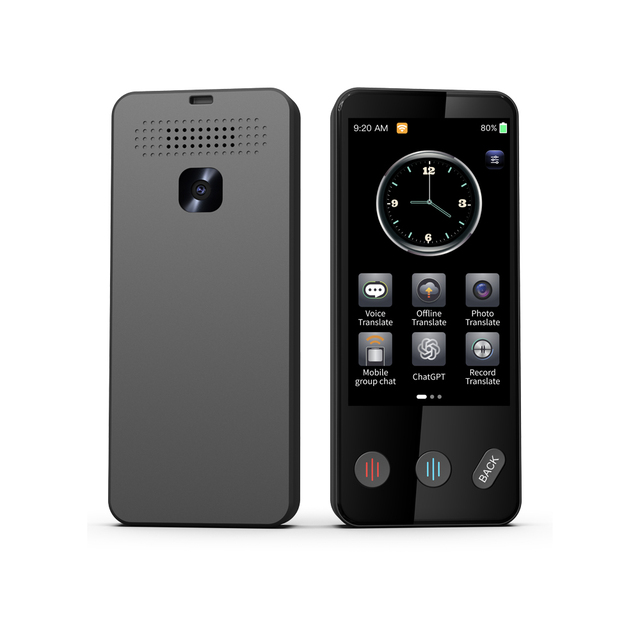 Factory Support Offline Mode and Photo Language Translation AI Handheld Voice Translator Device for Travel, Study