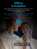 Traducteur audio de langue T18 138 dispositif de traduction en ligne double bande WIFI Photo 17 traducteur vocal de poche intelligent hors ligne