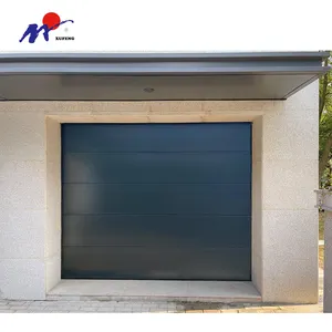 Sectional Automatic Overhead Safety Barn Metal Garage Door for Residential