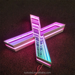 3d specchio <span class=keywords><strong>infinito</strong></span> led segno di bordo pubblicità esterna a parete <span class=keywords><strong>infinito</strong></span> specchio specchio infinity led segno per il negozio - Product Image 6