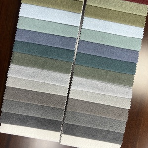 Heavyweight nhung sofa vải rắn màu Polyester Chenille nhuộm Home Deco dệt đồ nội thất dệt cho ghế dài Túi đồ chơi - Product Image 5