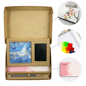 Fait à la main 300g <span class=keywords><strong>aquarelle</strong></span> papier Portable Mini <span class=keywords><strong>dessin</strong></span> livre carré <span class=keywords><strong>aquarelle</strong></span> costume pour livre peint à la main pour la peinture - Product Image 1