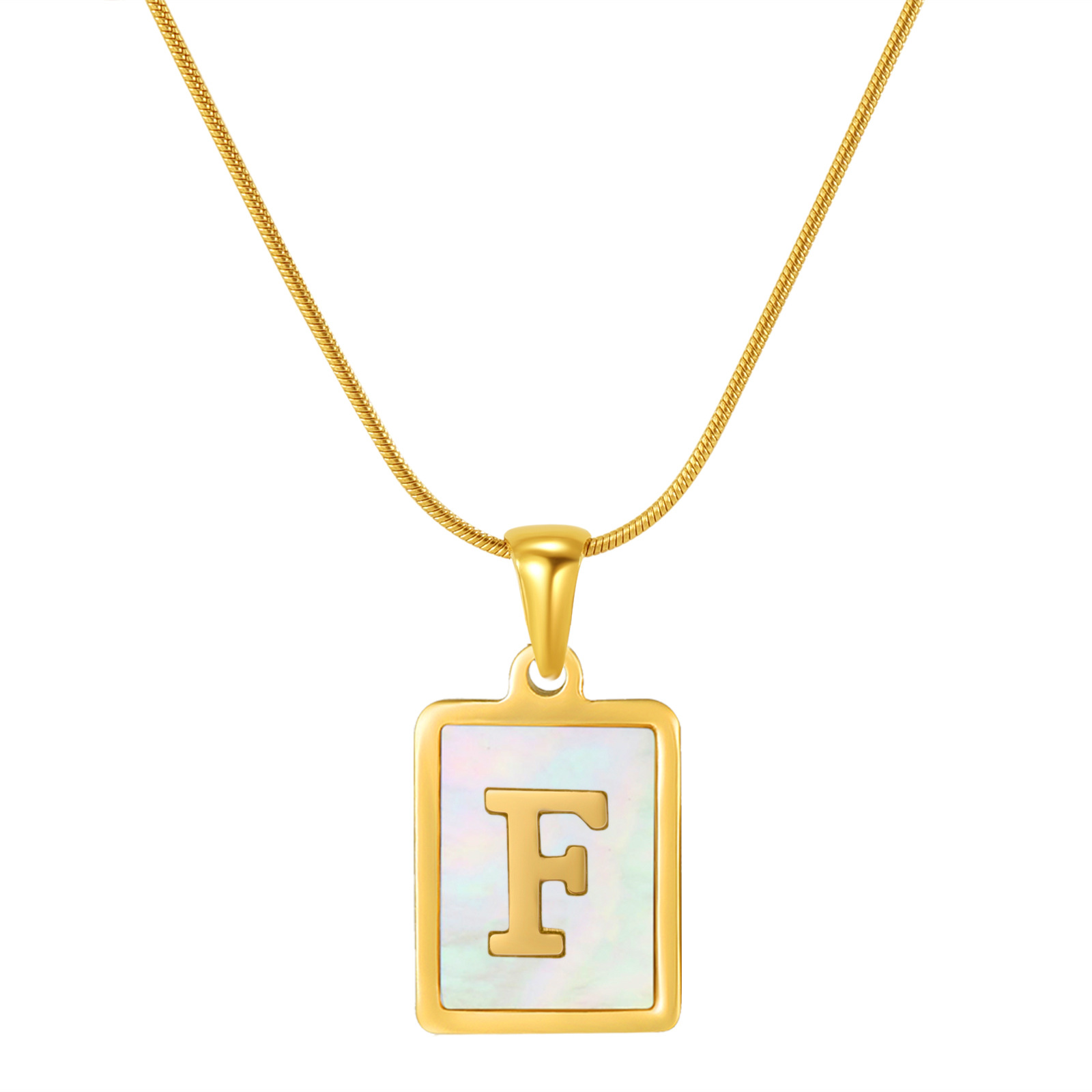 Gold F (including chain)