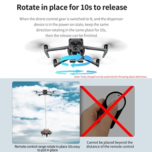 STARTRC OEM Drone Air Dropper à dégagement rapide Livraison de charge utile Airdrop Drone Dropping System pour DJI Mavic <span class=keywords><strong>3</strong></span> Drones Accessoires - Product Image 3