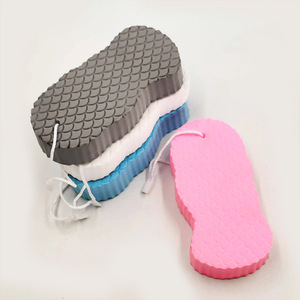 Éponge de bain 3D pour bébé, éponge de bain tridimensionnelle à motif écailles de poisson pour le bain des nourrissons. - Product Image 3