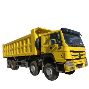 หินทราย Chippings ขนส่งขนาดใหญ่12ล้อใช้ Sinotruk Howo รถบรรทุก8X4 - Product Image 1