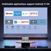 Usine Date K6 Projecteur Mobile Téléphone Home Cinéma Smart Tv Projecteurs Jeu Vidéo 4K Full Hd Extérieur Android Mini Proyector