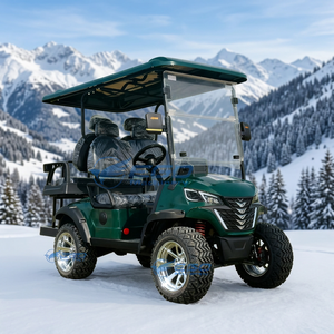 Nouveau Chariot de Golf Élévateur Tout-Terrain Électrique 60V pour 3-4 Passagers avec AC Extérieur et Plateforme de Chargement, Modèle 2026, en Vente - Product Image 4