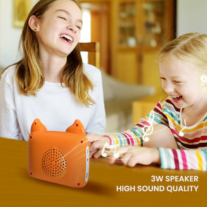 Conteur Bluetooth Fox mignon pour bébés 8 Go de stockage Batterie 1200mAh Haut-parleur 3W Lecteur audio éducatif pour le coucher - Product Image 5