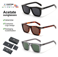 Lunettes de soleil de lecture de luxe 2026 pour hommes et femmes, avec logo personnalisé, verres polarisés TAC, monture en acétate, design tendance