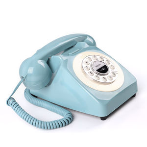 <span class=keywords><strong>Téléphone</strong></span> <span class=keywords><strong>fixe</strong></span> sans fil rétro écologique vert, adaptateur anti-radiation pour appels téléphoniques fixes et mobiles, connexion <span class=keywords><strong>Bluetooth</strong></span> automatique - Product Image 2