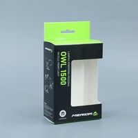 GMI Boîte d'emballage de produits électroniques 3C écologique personnalisée gaufrage brillant avec fenêtre UV pour écouteurs mobiles