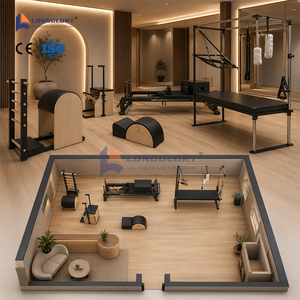 Máquinas de Pilates Studio: Reformer de Pilates Cadillac de media torre de aluminio, personalizado, directo de fábrica, todo en uno - Product Image 2
