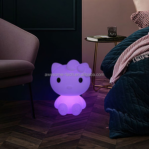 <span class=keywords><strong>Hello</strong></span> <span class=keywords><strong>Kitty</strong></span> Ánh Sáng Ban Đêm Điều Khiển Từ Xa Trong Nhà Cạnh Giường Ngủ Ánh Sáng Sáng Tạo Nhà Thông Minh Ánh Sáng - Product Image 3