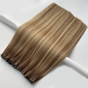 Extensions de cheveux vierges bruts 10A non coupées, qualité Genius Weft, teintes personnalisables pour boutiques haut de gamme - Product Image 1