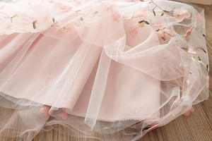 Baby Girl Tutu Dress with Flower Summer <b>Princess</b> Party Dress Infant Toddler Clothes Newborn Baby Dress Kids Clothing - Product Image 5