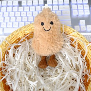 Portachiavi Creativo e Divertente a Forma di Verdura in Peluche, Serie di Bambole Carine per Decorazione Borse - Product Image 1