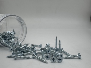 Vis à tête hexagonale en acier nickelé C1022 Chan Chin personnalisées pour cloisons sèches et aggloméré, pour usage industriel avec installation facile - Product Image 4