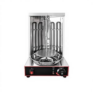 Horno Eléctrico Vertical para Kebab y Gyro, Asador <span class=keywords><strong>de</strong></span> Acero Inoxidable para <span class=keywords><strong>Shawarma</strong></span>, Parrilla para Carne para Hoteles y Restaurantes - Product Image 4