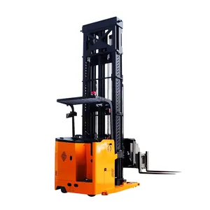 Davoo ba cách Stacker điện Đạt xe tải Pallet nâng Stacker lối đi VNA tải công suất 1t 1.5t 3 cách đạt xe tải