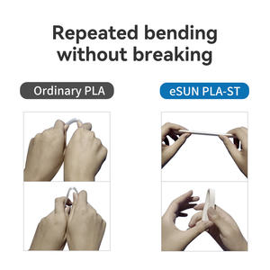Filamento PLA ST ESun de 1.75MM, FDM Súper Resistente, 1KG, Materiales de Impresión 3D, Varillas de Plástico para Impresoras 3D, Bobina de PLA ST Resistente - Product Image 3