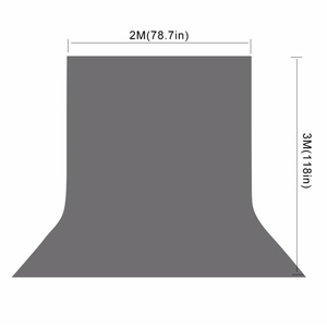 Vendite calde 2x3m sfondo verde Stand per la macchina fotografica con la fotografia panno sfondo schermo verde - Product Image 4