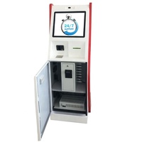 Kiosque de paiement automatique sans fil, 20-19 pouces, pour machine-service, récepteur de billets, imprimante thermique