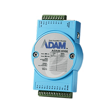 Taiwan Advantech ADAM-6066 24Vdc Digital Input Power <b>Relay</b> Module 2.5W 6 Digital Input Channels 2000VDC Isolation 5A Load - Product Image 2