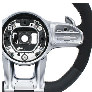 Volant en cuir Alcantara pour <span class=keywords><strong>Mercedes</strong></span>-Benz AMG <span class=keywords><strong>GLA</strong></span> X164 A200 E350 W219 2010 - Product Image 5