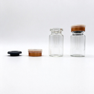 Vial de Vidrio Transparente para Péptidos de 3ml, 5ml, 7ml, 10ml, Botella de Almacenamiento con Tapa de Aluminio con Anillo de Apertura - Product Image 4