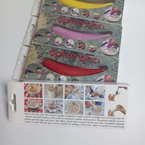 LM LM25078 Bolígrafo Eléctrico para Decoración de Café, Pasteles y Especias, Herramientas de Repostería - Product Image 5