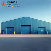 Usines de fabrication, bâtiments d'entrepôt et d'atelier en acier certifiés CWB Q355B à vendre