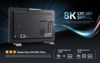 Moniteur de diffusion Lilliput Q15-8K 15,6 pouces 12G-SDI 3840x2160 4K natif, écran de production studio HDMI pour la production cinématographique