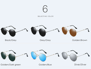 Kim loại thể thao gấp lái xe gương phân cực gấp Kính râm gấp Kính râm Xách Tay Chất lượng cao - Product Image 4