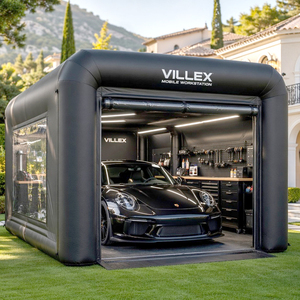 Custom Giant <b>Inflatable</b> <b>Car</b> Tent Painting Tents Portable Outside <b>Inflatable</b> <b>Car</b> Garage Tent - Product Image 1