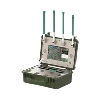 Bloqueur de drones portable et durable, détecteur anti-drone, portée 5 km, bande complète 30 MHz-6 GHz, détection de liste noire/blanche, contrôle à distance, plus de 30 drones