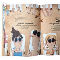 Services d'impression de livres de bandes dessinées personnalisés à couverture souple, reliure parfaite, livret d'art, carton offset pour enfants, brochure, catalogue