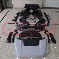 GZZIM NUEVO JUEGO COMPLETO DE PARAGOLPES DELANTERO Y TRASERO, METAL/PLÁSTICO/PC, CALIDAD GARANTIZADA, 2015-2021 F-150, ACTUALIZACIÓN 2021, SIN PINTAR
