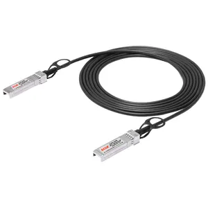 Kabel Twinax tembaga pasif langsung pasang 2M 10G SFP + kompatibel kabel Juniper EX-SFP-10GE-DAC-2M 10g dac