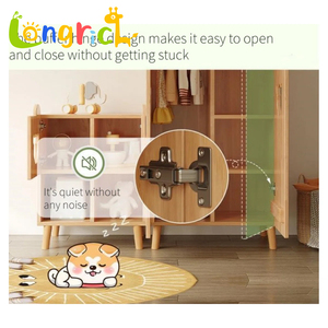 <span class=keywords><strong>Armario</strong></span> Infantil <span class=keywords><strong>Montessori</strong></span> Bear con Diseño Abierto y Almacenamiento para Disfraces, <span class=keywords><strong>Armario</strong></span> Unisex para Niños Pequeños para Guardería y Uso Doméstico - Product Image 2