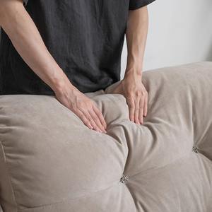 고양이 스크래치 패브릭, 크림 스타일, 현대적인 거실, 높은 등받이, 깊은 좌석, 기능적이고 확장 가능한 전기 소파 - Product Image 4