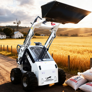 Mini-chargeuse compacte Landward 890 kg S480 anti-traction sur chenilles, idéale pour les chemins boueux et les vergers, haute performance - Product Image 1
