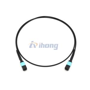 Centro de datos 5G Telcecom 400G 100G MPO 12f 24f <span class=keywords><strong>OM3</strong></span>/<span class=keywords><strong>300</strong></span> OM4 MPO conjunto de cable de conexión con arranque de ajuste de 360 grados - Product Image 4