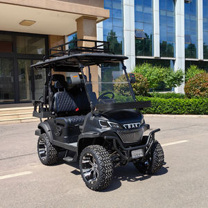 Оптовая Продажа с завода, 4-местная электрическая тележка для гольфа, 5 кВт, литиевая батарея для охоты и гольфа - Product Image 4